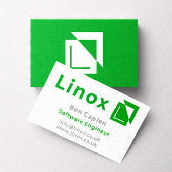 Green Recycled Business Card